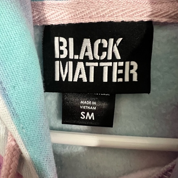 ALIEN TIE-DYE BLACK MATTER HOODIE - Picture 6 of 6